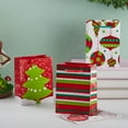 thumbnail image 4 of Joyfy 18 Pcs Christmas Holiday Goody Bags, 6 Assorted Christmas Designs Goodie Bags for Classrooms, Party Favors, Small Gift Bags, Kraft Bags and Christmas Craft Bags, 4 of 8