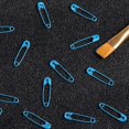 thumbnail image 3 of 120 Pcs 19mm Mini Safety Pins Metal Safety Pins For Art Craft Sewing Jewelry Making (black), 3 of 4