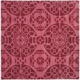 thumbnail image 6 of SAFAVIEH Wyndham Louise Medallion Wool Area Rug, Red, 8'9" x 12', 6 of 10