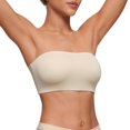thumbnail image 1 of Bralette CRZ YOGA Softhold Sin Tirantes Sin Aros Color Tan, 1 of 5