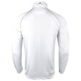 thumbnail image 2 of The Weather Apparel 58043-058-LG Men Solid Activewear Long Sleeve Jersey, White & True Navy - Large, 2 of 3