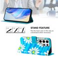 thumbnail image 3 of TECH CIRCLE for Samsung Galaxy A53 5G Case 6.5" (2022 Release), Cute Cartoon Flip Wallet Case with Lanyard, Built-in Card Slots & Stand Function, Portable Lightweight Slim Cover, Blue Daisy, 3 of 3