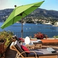 thumbnail image 5 of EliteShade 9Ft Market Umbrella Patio Outdoor Table Umbrella with Ventilation and 5 Years Non-Fading Guarantee，Ginkgo, 5 of 5