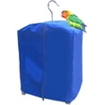 thumbnail image 1 of Cubierta para jaula de pájaros - Red protectora universal para jaula de pájaros lavable, cubiertas a prueba de semillas para jaulas de pájaros, ventiladas y a prueba de polvo, azul ShuxiuWang 8390605844966, 1 of 1