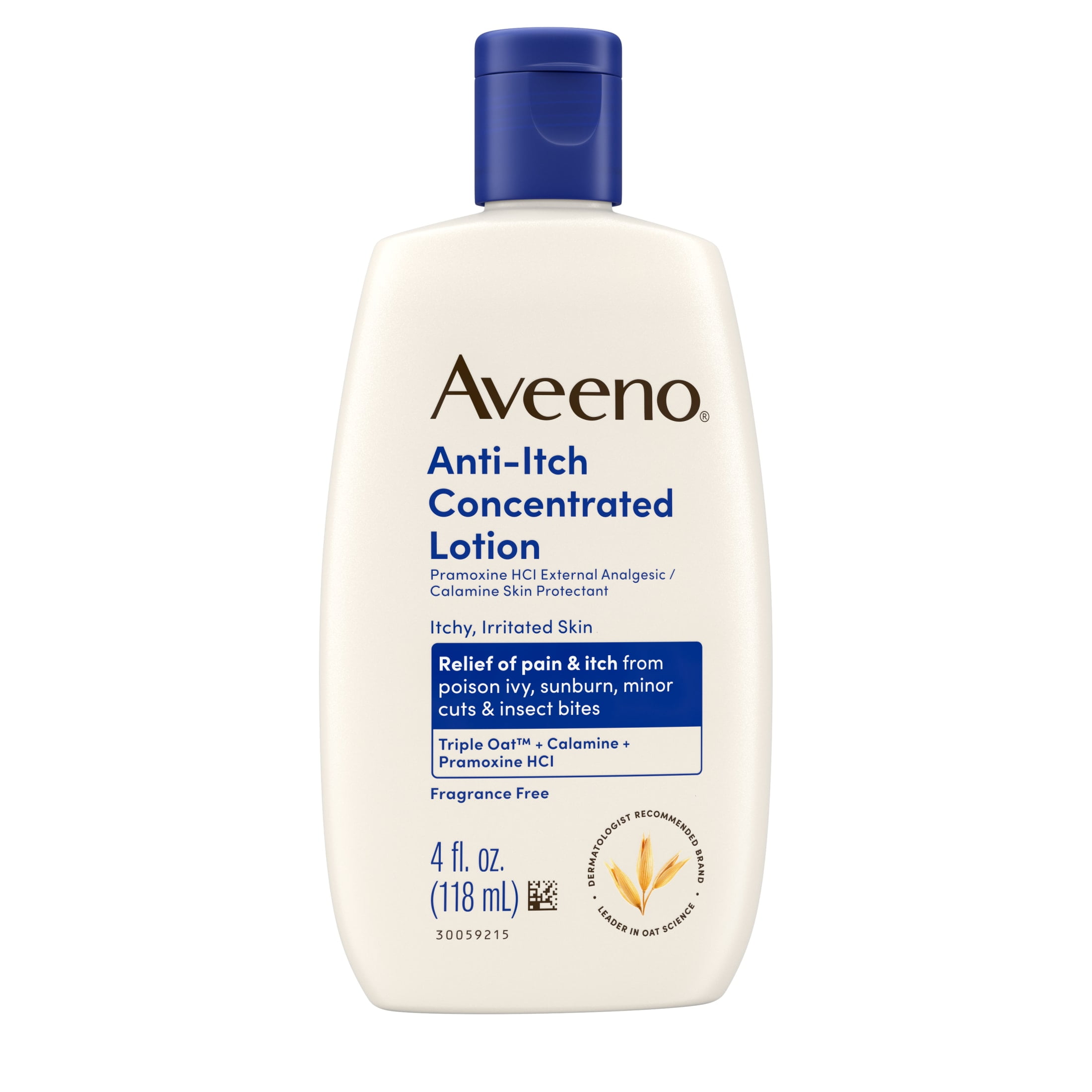 Aveeno Anti-Itch Concentrated Lotion, Calamine & Triple Oat, 4 fl. oz