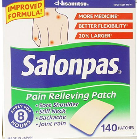 Salonpas Pain Relieving Patch - 140 Patches