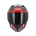 thumbnail image 2 of Casco Roda Rush Rojo Mate Oni Mica Humo Abatible Svs rojo L, 2 of 4