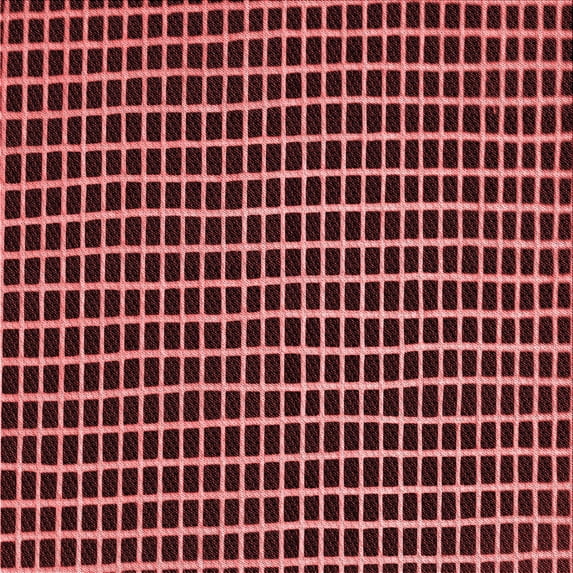 Ahgly Company Machine Washable Indoor Square Transitional Red Area Rugs, 5' Square