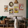 thumbnail image 7 of Vintage Retro Tin Sign Movie Series - Moulin Rouge & Tarantula, Aesthetic Metal Poster - Of Course I Can & Red Wine cup, Funny Metal Painting Poster Wall Decor for Garage Cafe Bar Bedroom Room, 7 of 7