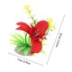 thumbnail image 5 of Houderco 4Ud Flores Artificiales Rojas Para Decorar Platos De Sushi Accesorios Ligeros Y Resistentes, 5 of 7