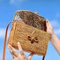 thumbnail image 2 of Bali Rattan Crossbody Bag - Sophia, 2 of 7