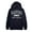 Poseidon Blue Heather, variant on Raeford North Carolina Classic Established Premium Cotton Hoodie