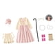 thumbnail image 2 of Disfraz de Anciana para Niños Kit de Traje de Abuela para Eventos Temáticos , 140cm, 2 of 8