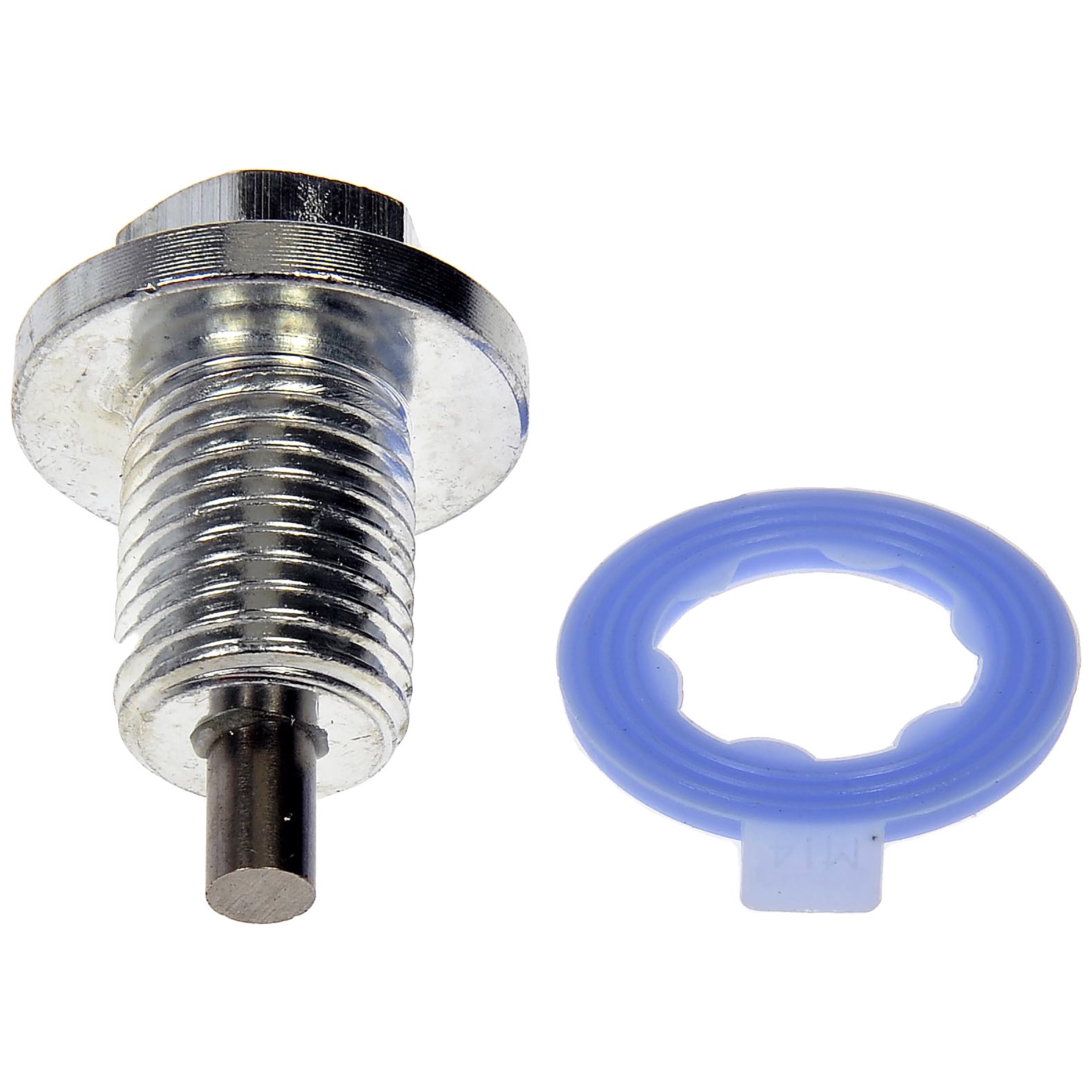 Dorman 090-036 Engine Oil Drain Plug for Specific Dodge / Honda / Plymouth Models, Silver (Pack of 5)