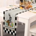 thumbnail image 4 of Easter Table Runners 13x70 Inches  Bunny Gnomes Linen Burlap Happy Easter Table Runners for Kitchen Holiday Party, 4 of 4