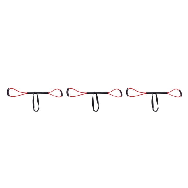 Yuarrent Bandas de resistencia de boxeo Cuerda de tracción para entrenamiento de fuerza de Muay Thai rojo 20 lbs Type1 NO1