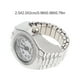 thumbnail image 4 of 1 reloj de dedo para mujer, informal, de cuarzo, con anillo., 4 of 5