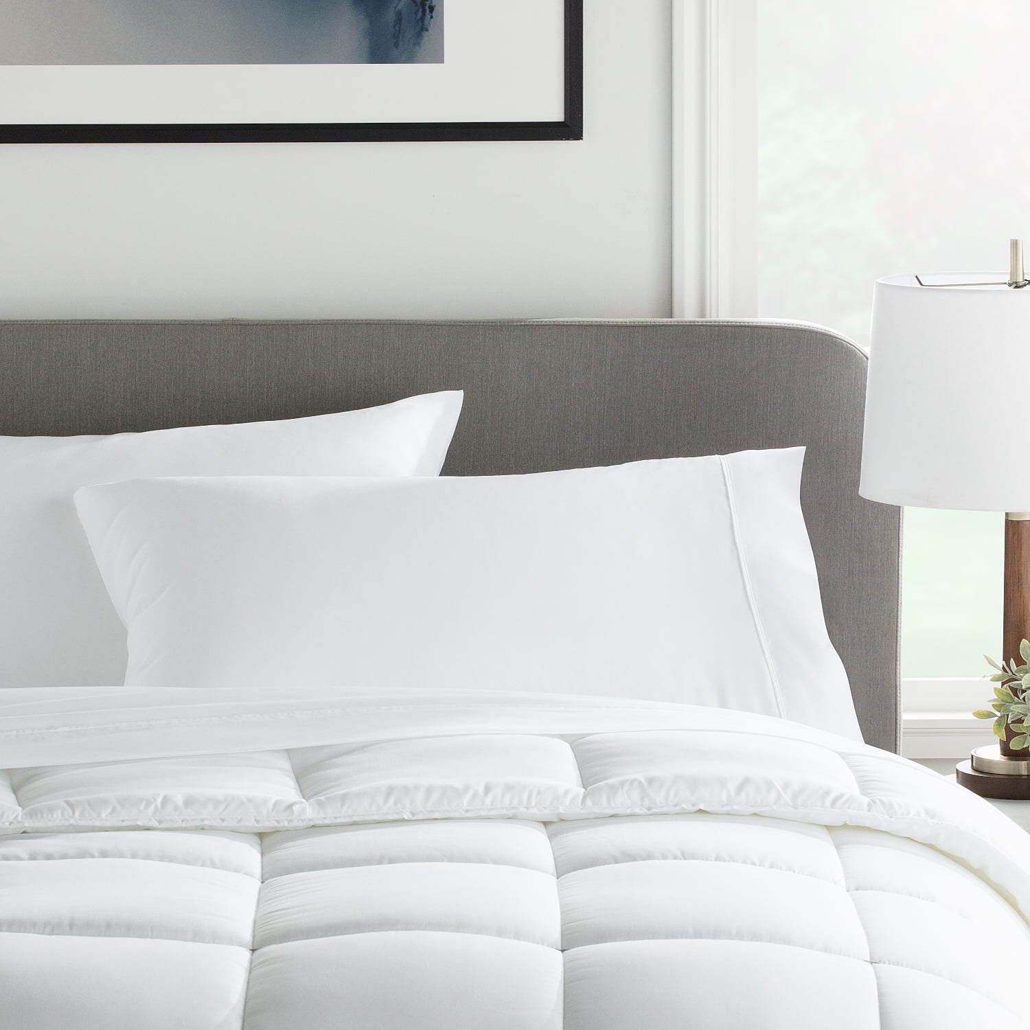 Lucid Reversible Bed in a Bag 6Piece Comforter Set with Pillow, Twin