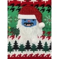 thumbnail image 3 of Jollidays Boys' Yeti Santa Long Sleeve Crewneck Ugly Christmas Sweater, Sizes S-XL, 3 of 3
