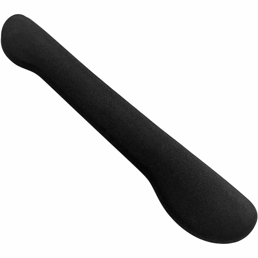 Compucessory CCS23728 0.80 x 18.5 x 2.8 in. Fabric-Covered Gel Wrist Rest, Black