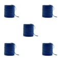 thumbnail image 3 of kurtrusly Vibrant Colors Creative DIY Projects With Solid Crochet Yarn Wide Application Natural Paper Ribbon sapphire blue 5Set, 3 of 6