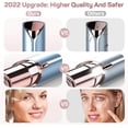 thumbnail image 5 of Women's Facial Epilator, Rechargeable Painless Epilator, Includes 2 Replacement Blade Heads, Women's Facial Electric Shaver for Lips, Chin, Arms, Best Women's Beard Remover, 5 of 6