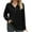 Black, variant on IROINNID Fall Shirt for Women Reduced Button Loose Fit Tops Long Sleeve Solid T-shirt Blouse,Beige