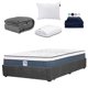 thumbnail image 1 of Colchón Matrimonial Cantabria + Base Cama + Almohada One + Protector Cloud + Sábanas Softy + Edredón Homy, 1 of 9