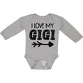 thumbnail image 3 of Inktastic I Love My Gigi with Arrow Boys or Girls Long Sleeve Baby Bodysuit, 3 of 5