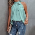 thumbnail image 1 of SMihono Hauts pour Femmes Débardeur pour Femmes Été Femme Dos Nu Col Rond Sans Manches T-Shirt à Imprimé Léopard Hauts Débardeurs pour Femmes Hauts d'Été pour Femmes, 1 of 6