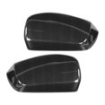 thumbnail image 2 of ERG927795, ABS 2pcs Carbon Fiber Color Left Right Side Rearview Mirror Cover  for Decor, 2 of 8