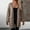 Khaki, variant on Women's Autumn And Winter Retro Popular Mid Length Knitted Cardigan Sweater Jacket Cardigan Long Sweater Ladies Summer Cardigans plus Size Sweaters for Women Petites Sweaters Kimono Cardigan Fall