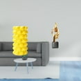 thumbnail image 2 of Jarrón de flores de y estatua de arte abstracto, escultura decorativa para mesa, sala de estar y oficina, adorno decorativo para mesa, 2 of 8