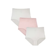 Vanity Fair Radiant Women's Underwear - Undershaper Panties, High Waist, Light Control Shaping, 3-Pack, Sizes S-5XL