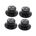thumbnail image 4 of 4 Sets Rotary Knobs Volume Tone Control Universal Cap PP Construction for Electric Guitar Musicians, 4 of 9