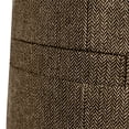 thumbnail image 5 of Donemore Men's Solid Color Sleeveless V-Neck Double Breasted Waistcoat Vest Slim Fit Casual Business Layering Styling Classic Versatile Wardrobe Essential, 5 of 6