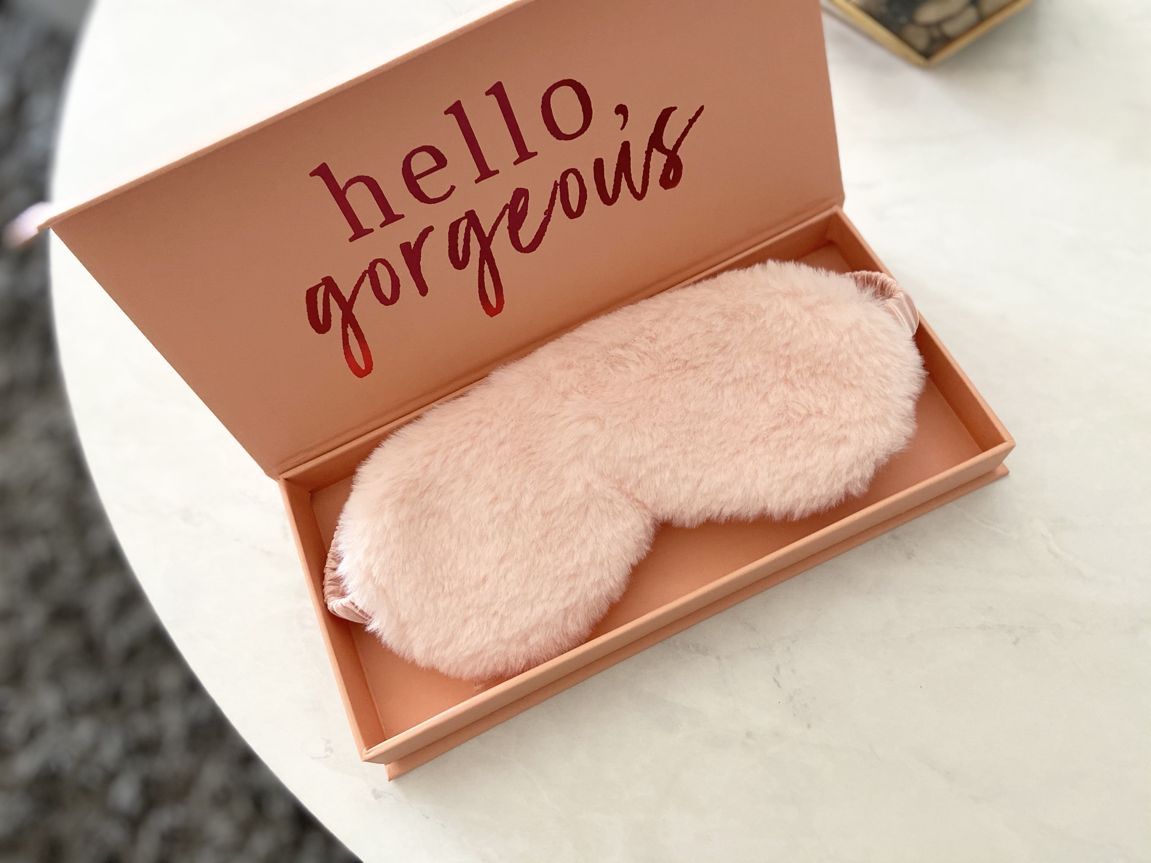 100% Mulberry Luxury Silk Sleep Eye Mask + Gift Box - Perfect Gift for Her - Know Your Worth Brand