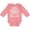 Mauve, variant on Inktastic Nanny and Poppy Love Me Granddaughter Boys or Girls Long Sleeve Baby Bodysuit