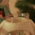 thumbnail image 5 of Christmas Candy Storage Jar with Lid, Holiday Snack Container for Party Decor, Desktop Decoration Gift Box for Cookies Treats Collection(C), 5 of 6