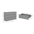 thumbnail image 4 of Brindle 6 Drawer Dresser, Cool Gray, by Hillsdale Living Essentials, 4 of 25