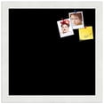 thumbnail image 2 of PinPix 12x12 Custom Cork Bulletin Board Solid Black Poster Board Has a Fabric Style Canvas Finish, Framed in Solid Black, by ArtToFrames (PinPix-622), 2 of 5