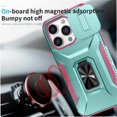 thumbnail image 5 of Funda para GANGXUN iPhone 14 Pro Max - Soporte metálico, Función magnética, Verde, 5 of 5