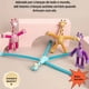 thumbnail image 2 of 4Pc CORES Luz LED tubo de estiramiento jirafa rompecabezas novedad juguetes para aliviar el estrés ventosas de dibujos animados varias formas iluminadas, juguetes para niños, regalos de juguetes para Deng Xun unisex, 2 of 2