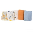 thumbnail image 3 of Baberos para niños, 5 baberos para bebés, baberos absorbentes a presión, baberos de algodón optimizados para la excelencia, 3 of 8
