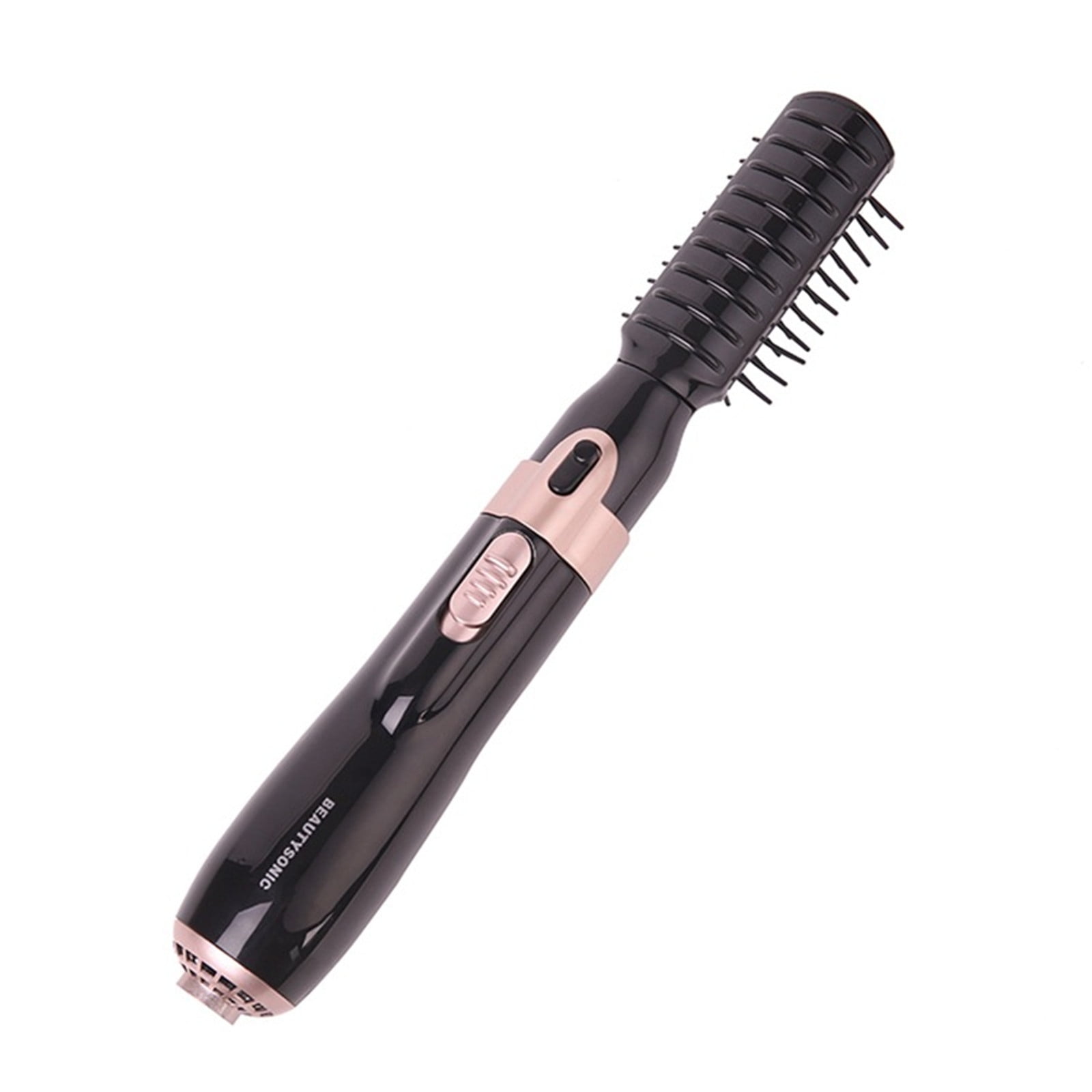SPOORYYO Hair Dryer with Brush - Auto-Rotate Detangle Hot Brush with 4 Heads for Drying, Straightening, and Volumizing