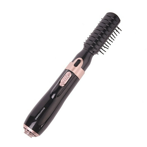 Blow Dryer Brush Hairdryer with Brush, Hair Dryer and Styler, Auto Rotate Detangle Hot Brush with 4 Brush Heads for Blow Drying, Straightening, Volume and Brushing Blow Dryer with Comb
