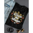 thumbnail image 3 of Cinco De Mayo Churros Festive Celebration Design Women's T-shirt, 3 of 4