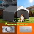 thumbnail image 2 of Refugio con Sombrilla para Perros Nidouillet 122x122x100 cm Impermeable para Exterior, 2 of 8