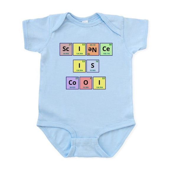 CafePress - Science Is Cool Infant Bodysuit - Baby Light Bodysuit, Size Newborn - 24 Months