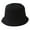 Black, variant on D GROEE Unisex Athletic Bucket Hat Solid Colors Sun Hat with UV for Outdoor Sports Packable Summer Hats